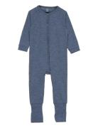 Nightsuit Pyjamas Sie Jumpsuit Blue Smallstuff
