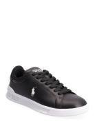 Heritage Court Ii Leather Sneaker Låga Sneakers Black Polo Ralph Laure...