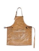 Grillforklæde Home Textiles Kitchen Textiles Aprons Brown Dutchdeluxes