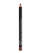 Suede Matte Lip Liner Läpppenna Smink Brown NYX Professional Makeup