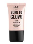 Born To Glow Liquid Illuminator Highlighter Contour Smink Pink NYX Pro...