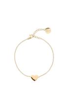 Pure Heart Bracelet Gold Accessories Jewellery Bracelets Chain Bracele...