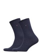 Tommy Hilfiger Th Women Sock Casual 2P Blå