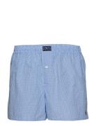Windowpane Woven Boxer Underwear Boxer Shorts Blue Polo Ralph Lauren U...