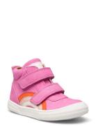 Bisgaard Rainbow Höga Sneakers Pink Bisgaard