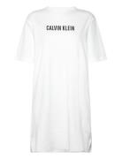 S/S Nightshirt Nattlinne White Calvin Klein