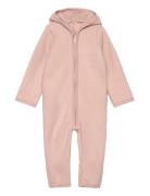 Pram Suit Ears Cot. Fleece Outerwear Fleece Outerwear Fleece Suits Pin...