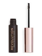 Revolution Brow Gel Dark Brown Ögonbrynsgel Smink Brown Makeup Revolut...