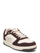 Wright Basketball Sneaker Låga Sneakers Brown Les Deux