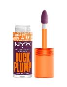 Nyx Professional Makeup Duck Plump Lip Lacquer 17 Pure Plum-P 7Ml Läpp...