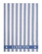 Lexington Home Icons Cotton Twill Waffle Striped Kitchen Towel Blå