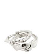 Sun Recycled Ring, 2-In-1 Set Ring Smycken Silver Pilgrim