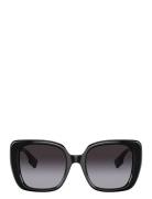 Helena Fyrkantiga Solglasögon Black Burberry Sunglasses
