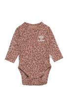 Hmlnomi Body L/S Bodies Long-sleeved Pink Hummel