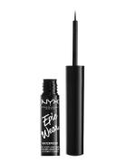 Epic Wear Liquid Liner Eyeliner Smink Black NYX Professional Makeup