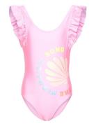 Swimming Costume Baddräkt Badkläder Pink Billieblush