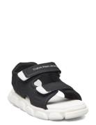 Calvin Klein Velcro Sandal Svart