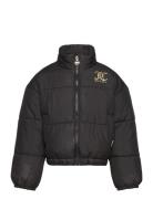 Juicy Couture Juicy Funnel Neck Puffa Svart