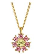 Delise Sg Yellow/Rose Accessories Jewellery Necklaces Dainty Necklaces...
