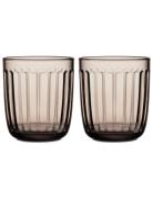 Iittala Raami Drikkeglas 26Cl 2Stk Beige