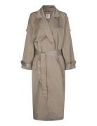 Walentin Coat Trench Coat Rock Beige Second Female