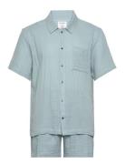 S/S Short Set Pyjamas Blue Calvin Klein