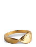 Adele Ring Ring Smycken Gold Enamel Copenhagen