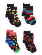 4-Pack Kids Classic Socks Gift Set Sockor Strumpor Multi/patterned Hap...