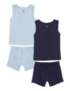 Rib Jersey 2Pack Tank-Top & Boxershorts Underkläderset Blue Copenhagen...