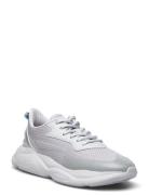 Leon_Runn_Ripstop Låga Sneakers Grey HUGO