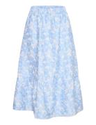 Cuclarisse Skirt Knälång Kjol Blue Culture