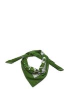 Astrilli Mini Unikko Accessories Scarves Lightweight Scarves Green Mar...