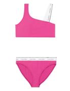 Bralette Bikini Set Bikini Pink Calvin Klein