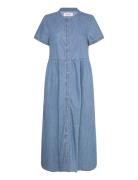 Aliyall Maxi Dress Maxiklänning Festklänning Blue Lollys Laundry