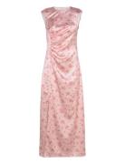Yassatina Sl Long Dress - Ka Maxiklänning Festklänning Pink YAS