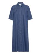 Soft Denim Dancella Dress Dresses Shirt Dresses Blue Mads Nørgaard