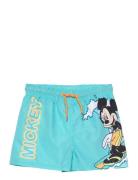 Mickey Mouse Swimming Shorts Blå