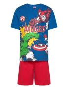 Pyjama Pyjamas Set Blue Marvel