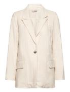 A-View Annali Linen Blazer Kräm