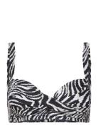 Panos Emporio Zebra Medea Top Svart