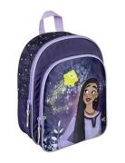 Disney Wish Backpack With Front Pocket Ryggsäck Väska Purple Undercove...