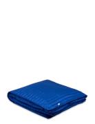 Sateen Stripes Single Duvet Home Textiles Bedtextiles Duvet Covers Blu...