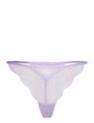 Isabelle String Tr Stringtrosa Underkläder Purple Hunkemöller