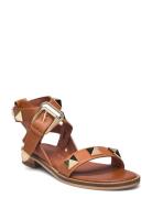 Sandal Platta Sandaler Brown Sofie Schnoor