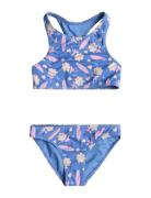 Lorem Crop Top Set Bikini Blue Roxy
