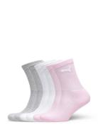 Puma Junior Crew Sock 6P Ecom Sockor Strumpor Pink PUMA