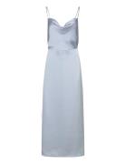 Viravenna Strap Ankle Dress - Noos Maxiklänning Festklänning Blue Vila