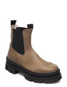 Wave Shoes Chelsea Boots Brown Pavement