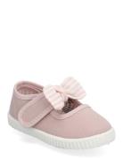 Sports Bow Shoes Sneakers Canva Sneakers Pink Mango