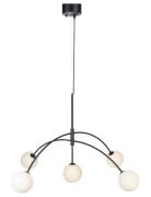 Markslöjd Lighting Heaven Pendant 5L Svart